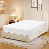 Siesta Zen 100% Egyptian Cotton Sateen 800 Thread Count Fitted Sheet 30cm Deep Pocket Hotel Quality