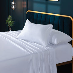 Siesta Zen Flat Bed Sheet Ultra Soft Brushed Microfiber, Luxury Hotel Quality, Breathable & Durable All-Season Bedding