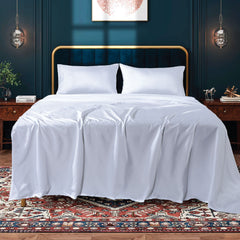 Siesta Zen Flat Bed Sheet Ultra Soft Brushed Microfiber, Luxury Hotel Quality, Breathable & Durable All-Season Bedding