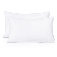 Siesta Zen 100% Egyptian Cotton Housewife Pillowcases 800 Thread Count Luxury Cooling Sateen, Ultra-Soft, Silky & Hypoallergenic 5 star Hotel Quality Standard size 50x75cm Pair pack